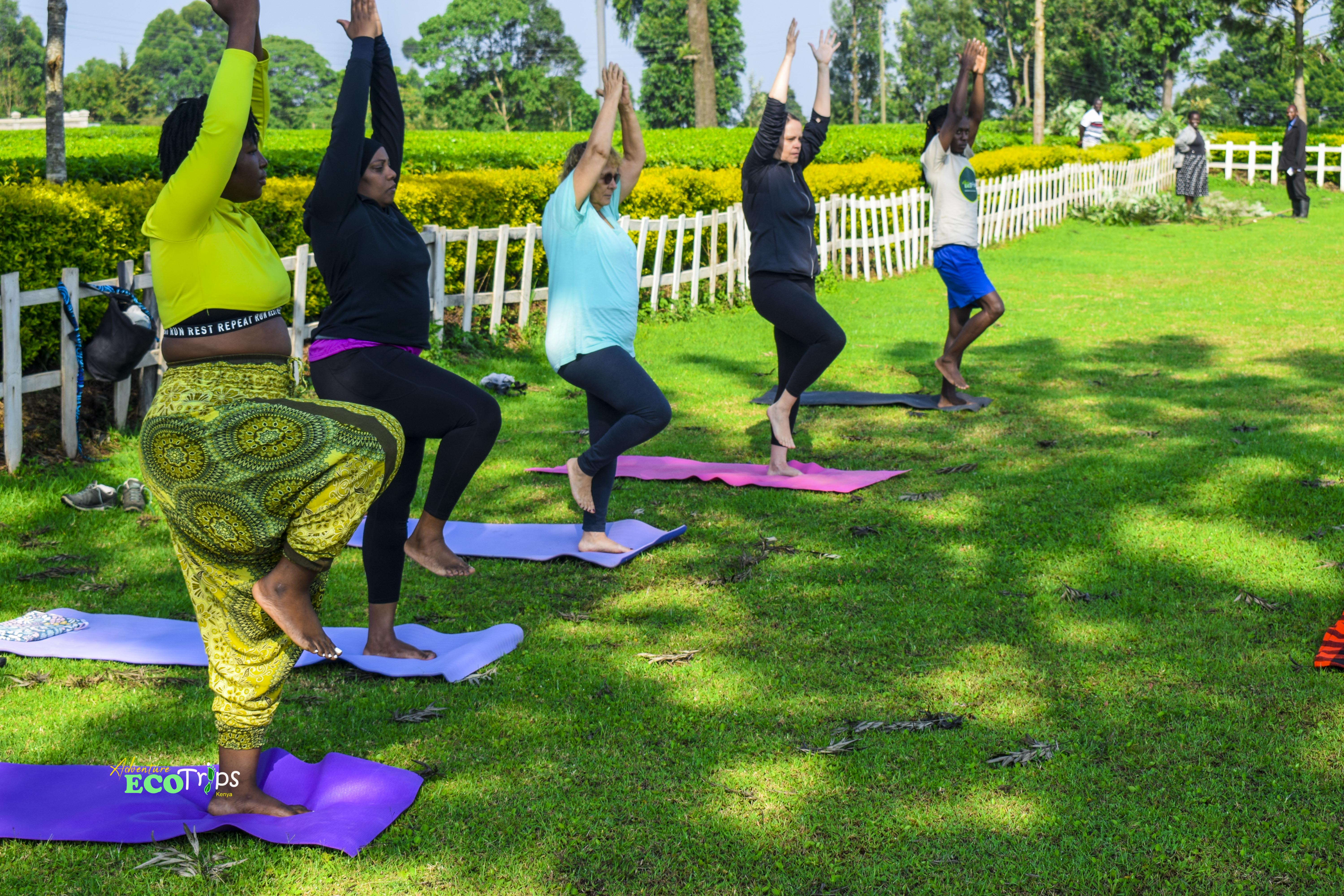 Yoga in nature