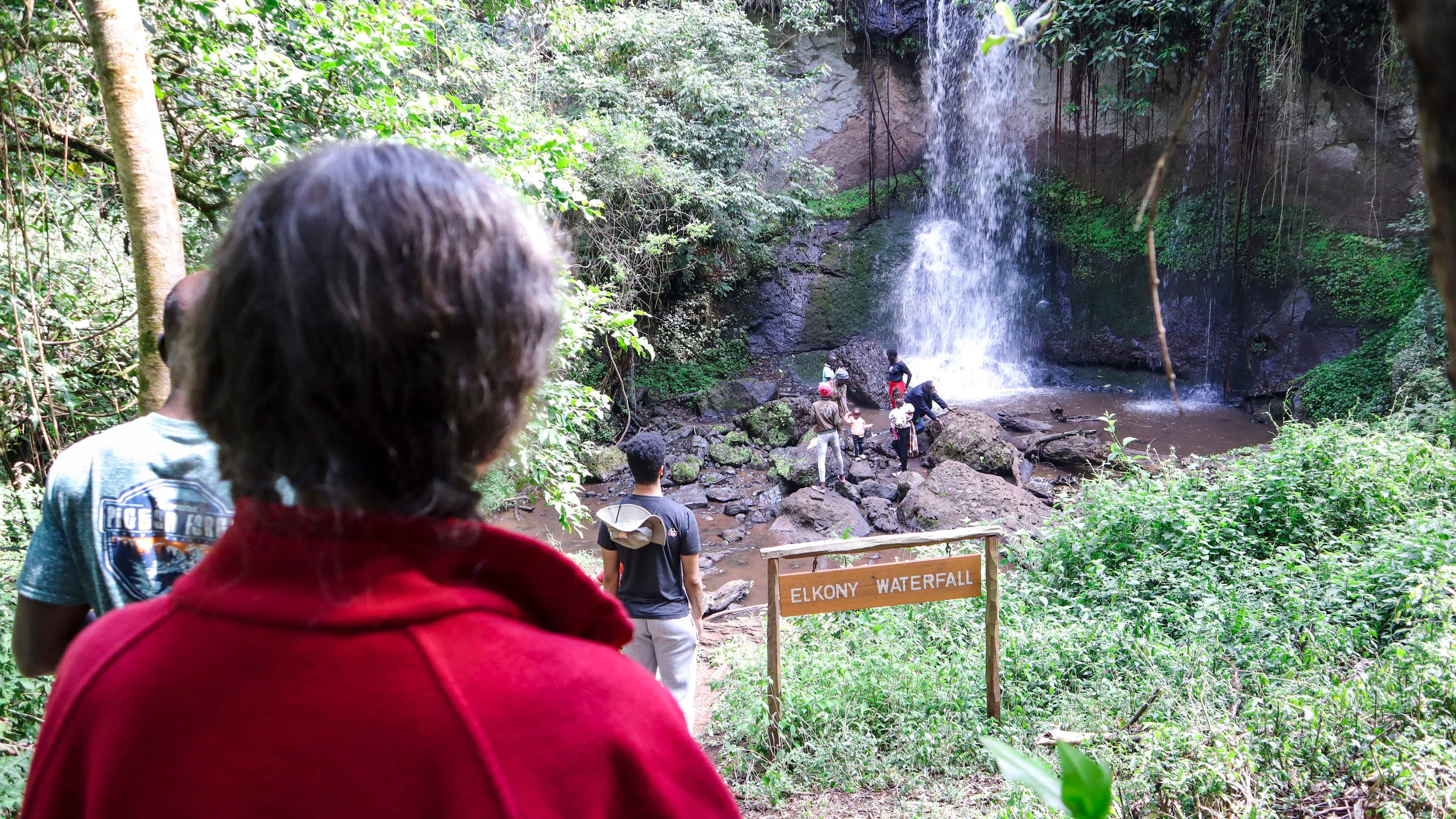 Waterfalls on the slopes of Mt. Elgon
