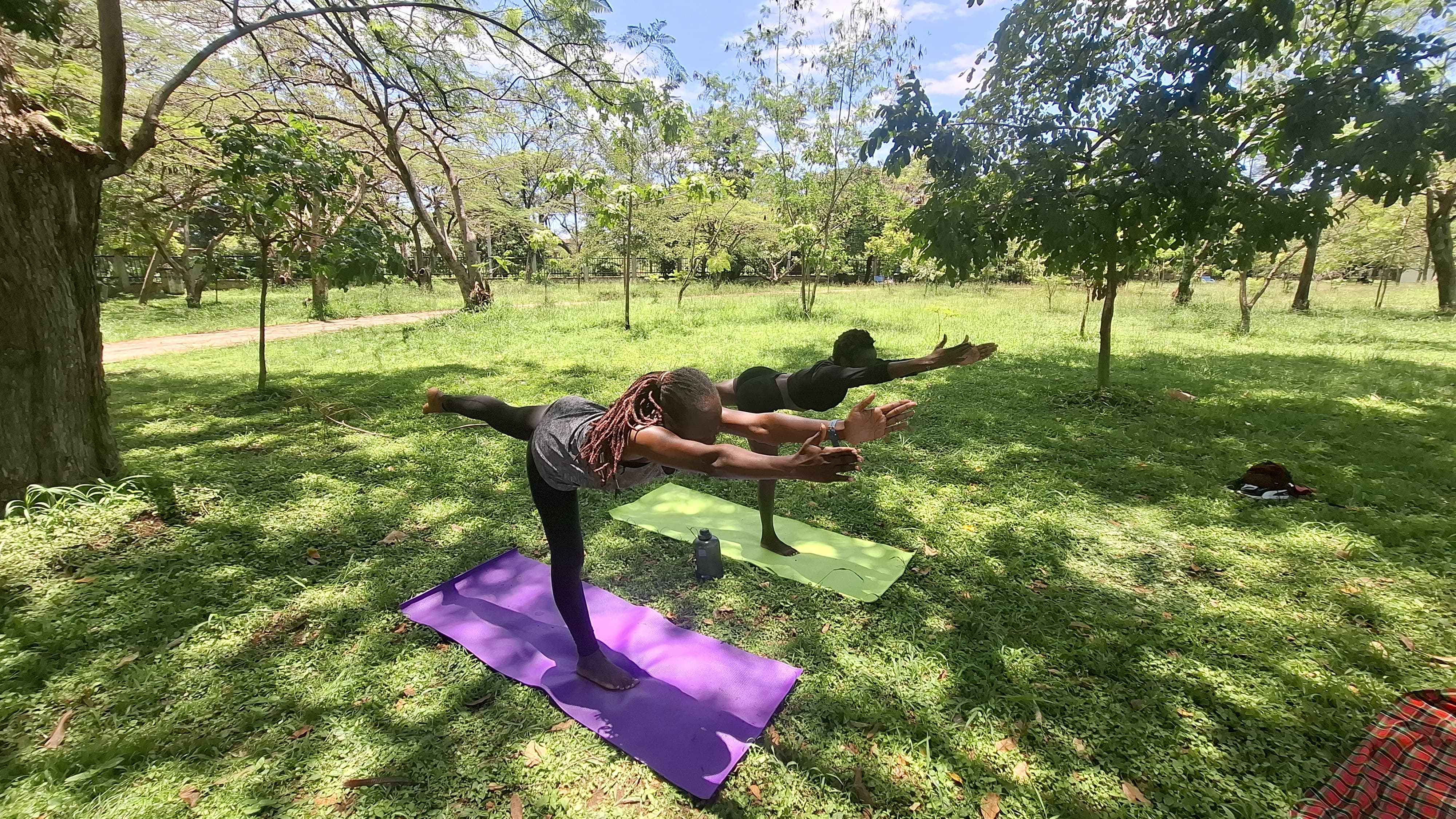 Yoga in the Park, Kisumu: outdoor yoga in Victoria Park, Kisumu, Kisumu County, Kenya